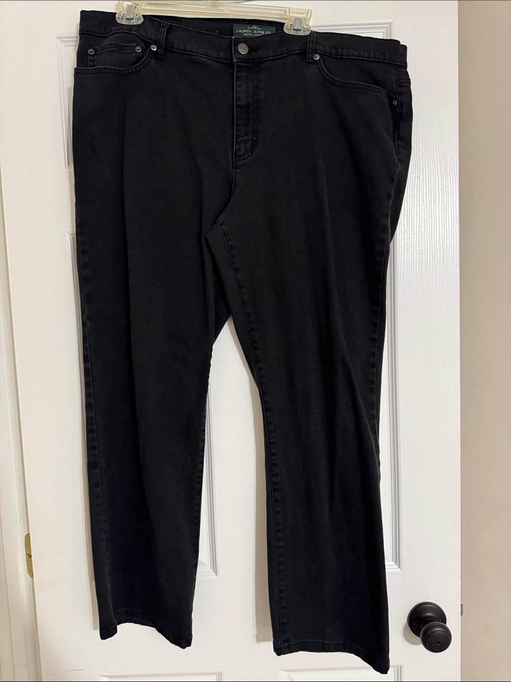 LRL Lauren Jeans Co Ralph Lauren Classic Black Women’s Jeans